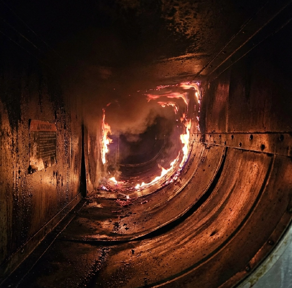 fire in duct