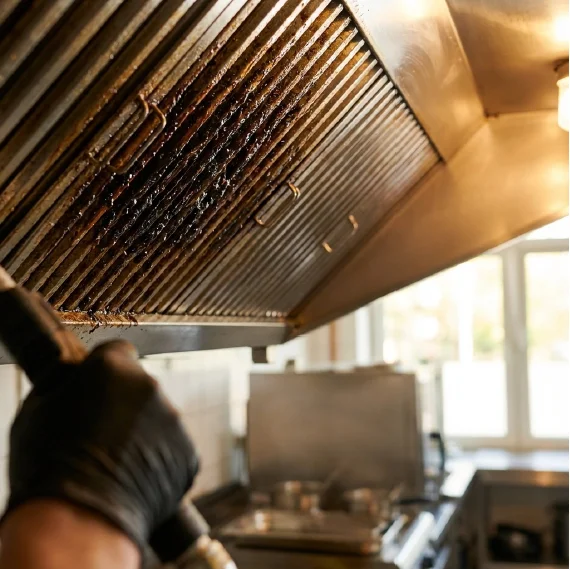kitchen hood grease cleaning